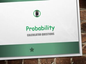 Maths IGCSE Topic 10: Probability - (0607)