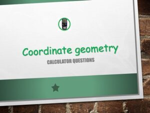 Maths IGCSE Topic 04 Coordinate Geometry - IGCSE - (0607)