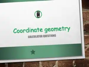 Maths IGCSE Topic 04 Coordinate Geometry - IGCSE - (0607)