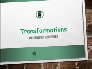 Maths IGCSE Topic 06.02: Transformations - (0607)