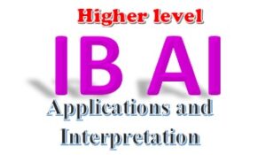 IB Applications and interpretation - Higher level