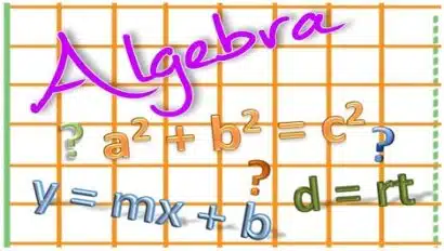 TOPIC 2: ALGEBRA