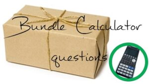 Maths - Bundle Calculator questions - IGCSE