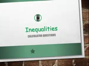 Maths IGCSE Topic 02.01: Inequalities - (0607)