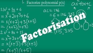 2.6 Factorisation