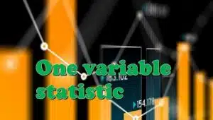 11.1 One variable statitics