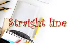 2.1 Straight line