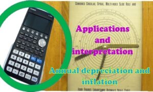 Maths IB 1.4.2 Annual depreciation and inflation – A & I SL