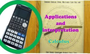 Maths IB 5 Calculus – Applications and interpretation