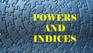 1.3 Powers and indices