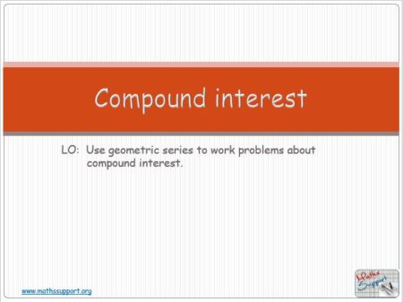 Maths IBAI – 1.41 Compound interest