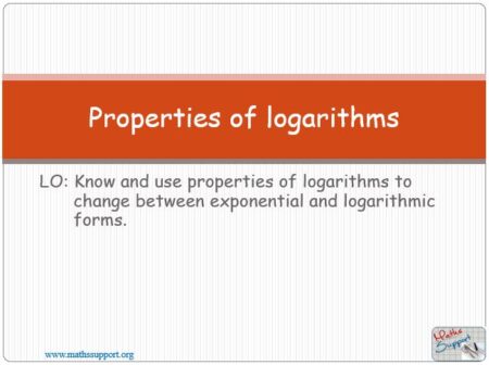 Maths IBAI – 1.52 Introduction to logarithms