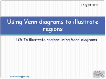 Maths IGCSE E9.32 Shading regions in Venn-diagrams