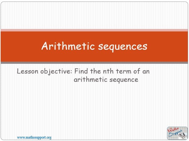 Maths IBAI - 1.21 Arithmetic   sequences