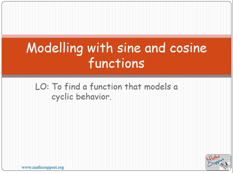 Maths IBAI – 2.56 Sinusoidal models