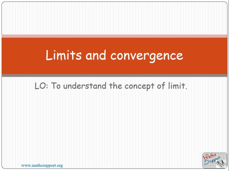 Maths IBAI – 5.11 Introduction to the concept of limit