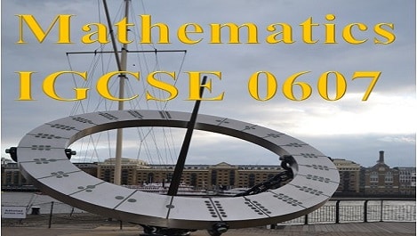 Maths IGCSE - Scheme of work 0607- Extended