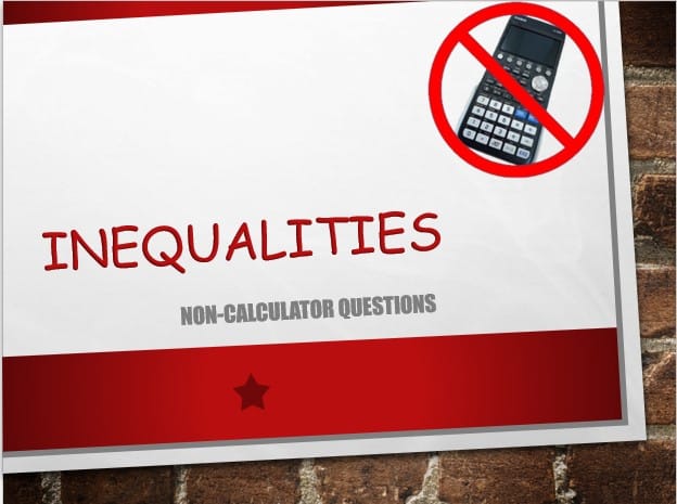 Maths IGCSE Topic 02.01: Inequalities - (0607)