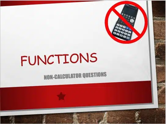 Maths IGCSE Topic 03.01: Functions - (0607)