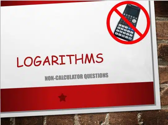 Maths IGCSE Topic 03.10: Logarithms - (0607)