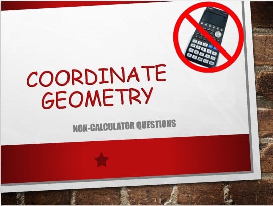 Maths IGCSE Topic 04.01: Coordinate geometry - (0607)