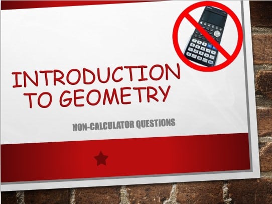 Maths IGCSE Topic 05.01: Introduction to geometry - (0607)