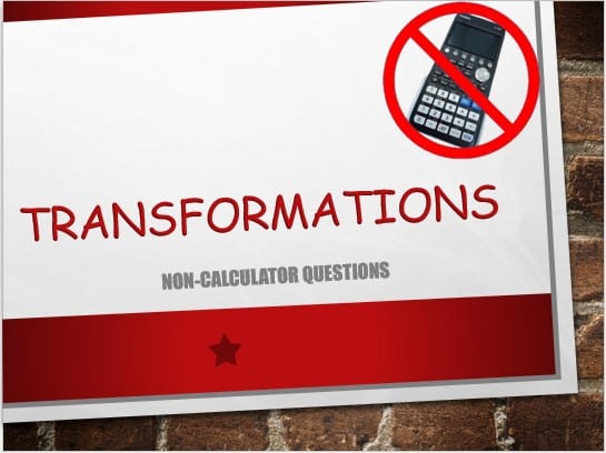 Maths IGCSE Topic 06.04: Transformations - (0607)