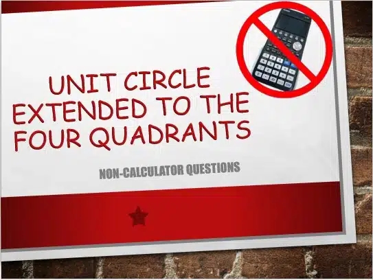 Maths IGCSE Topic 08.03: Extension to the four quadrants - (0607)