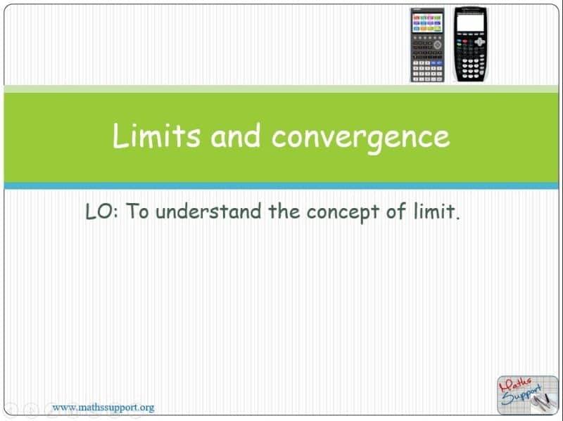 Maths IBAA – 5.011 Introduction to the concept of limit