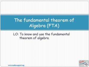 Fundamental-theorem-of-algebra